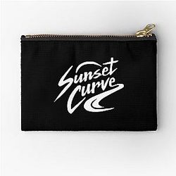 Sunset Curve Zipper Pouch
