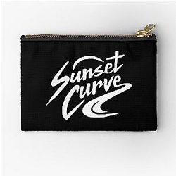 Sunset Curve Zipper Pouch