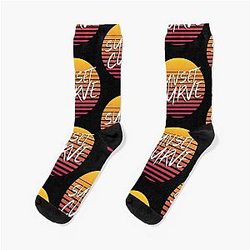 Sunset curve band Socks