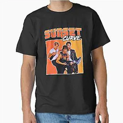 Sunset Curve Classic Design T-Shirt