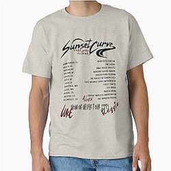 SUNSET CURVE TOUR SHIRT (SIGNED) CLASSIC T-SHIRT