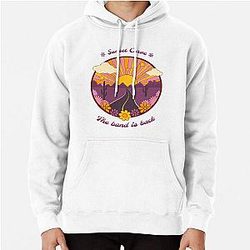 sunset curve retro design hoodie, Julie and the phantoms Pullover