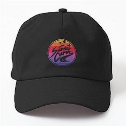 Sunset Curve T-Shirt and Dad Hat