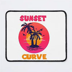 Sunset Curve Classic Mouse Pad