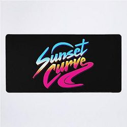 Sunset Curve Desk Mat