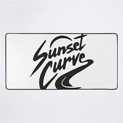 Sunset Curve Desk Mat