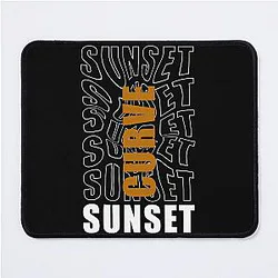 Sunset Curve Mouse Pad