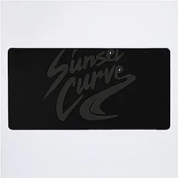Sunset Curve Logo Desk Mat