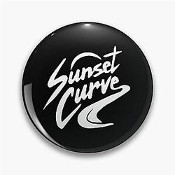 Sunset Curve Pin