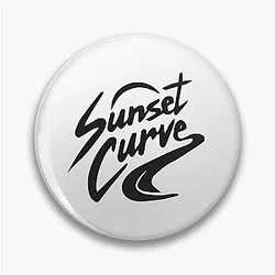 Sunset Curve Pin