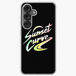 Sunset Curve Logo Faded Rainbow Samsung Galaxy Case