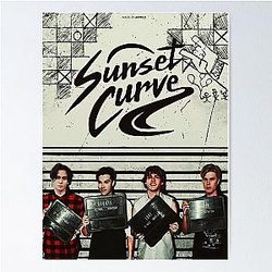Sunset Curve Poster