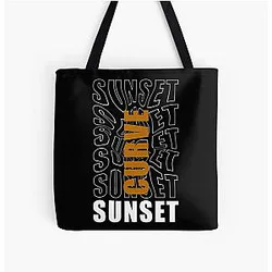 Sunset Curve Logo Tote Bag