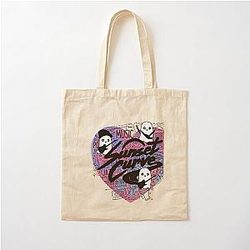 Sunset Curve Logo Cotton Tote Bag