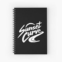 Sunset Curve - Julie and the Phantoms Spiral Notebook