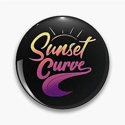 vintage sunset curve Pin