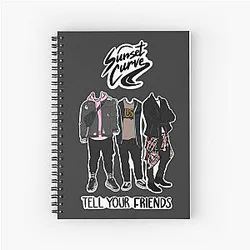 Sunset Curve Spiral Notebook
