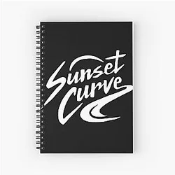 Sunset Curve Notebook