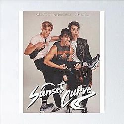 Sunset Curve Classic Poster