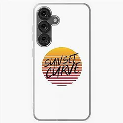 Sunset Curve Band for Samsung Galaxy Soft Case