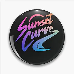 Julie and the Phantoms Sunset Curve Logo Essential T-Shirt Pin