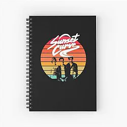 Sunset Curve Band, Julie and The Phantoms Spiral Notebook