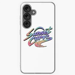 Rainbow Sunset Curve Samsung Galaxy Case