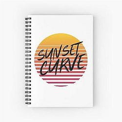 Sunset Curve Notebook