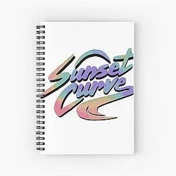 Rainbow Sunset Notebook