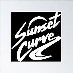 Sunset curve shirt, Julie Phantoms, Sunset curve band Poster