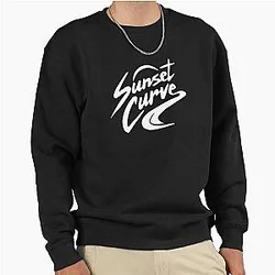 Sunset Curve logo Pullover Sweatshirt