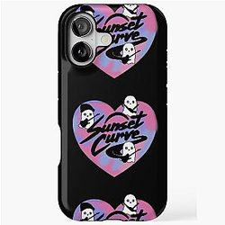 Sunset Curve Logo Luke iPhone Tough Case