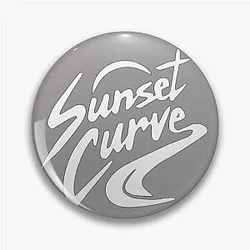 Sunset Curve Band Tour Pin