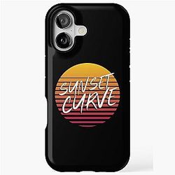Sunset Curve iPhone Tough Case