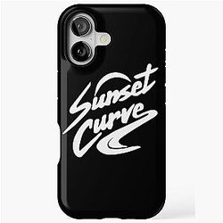 Sunset Curve Shirt, Julie and the Phantoms, Sunset Curve Band iPhone Tough Case