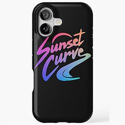 Julie and the Phantoms Sunset Curve Logo Essential T-Shirt iPhone Tough Case