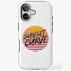 Sunset Curve iPhone Tough Case