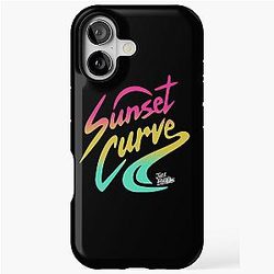 Sunset Curve Shirt, Julie and the Phantoms, Sunset Curve Band iPhone Tough Case