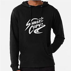 Sunset Curve Logo Lightweight Hoodie