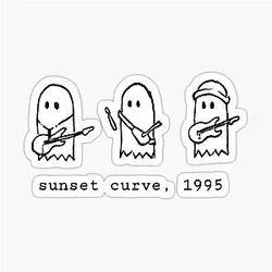 Sunset Curve Merch Julie And The Phantoms Sticker