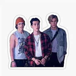 The Phantoms Sunset Sticker
