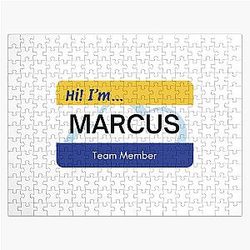 Marcus Superstore Name Tag Jigsaw Puzzle