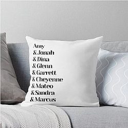 Superstore Characters Throw Pillow