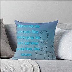 Superstore Quote Glenn Throw Pillow