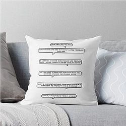Superstore funny quotes throw pillow