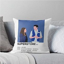 Superstore Cloud Nine Throw Pillow