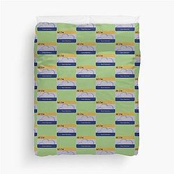 Superstore Nametag Duvet Cover
