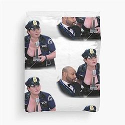 Superstore Garrett and Dina Halloween Bed Cover