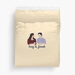 Amy and Jonah Superstore Duvet Cover
