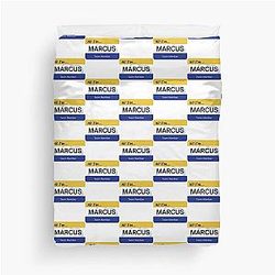 Marcus Superstore Name Tag Duvet Cover